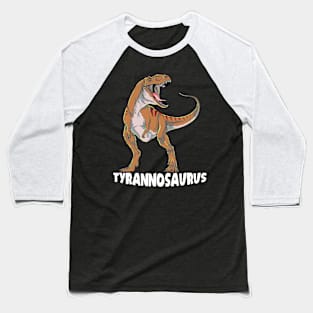 Tyrannosaurus Rex Dinosaur Baseball T-Shirt